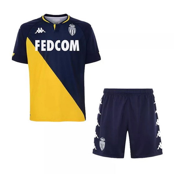 Camiseta AS Monaco 2ª Niños 2020/21 Amarillo